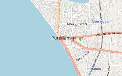 Puttalam map