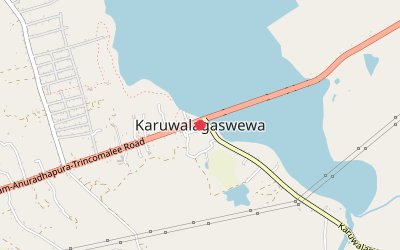 Karuwalagaswewa map