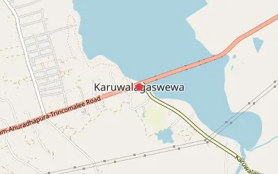 Karuwalagaswewa map