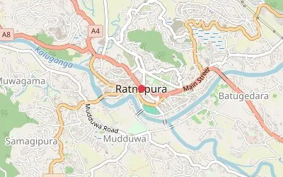 Ratnapura map