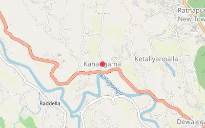 Kahangama map