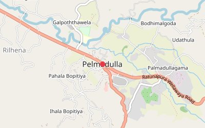 Pelmadulla map