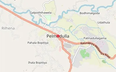 Pelmadulla map
