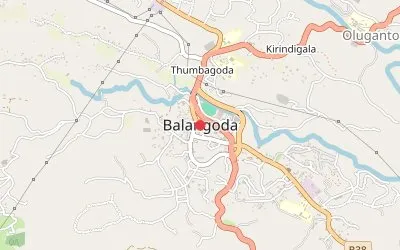 Balangoda map
