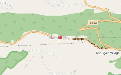 Handagiriya map