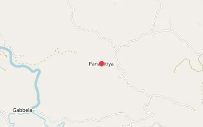 Panapitiya map