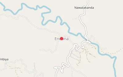 Endana map