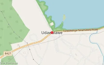 Udawalawe map