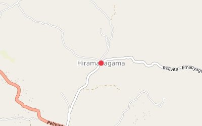 Hiramadagama map