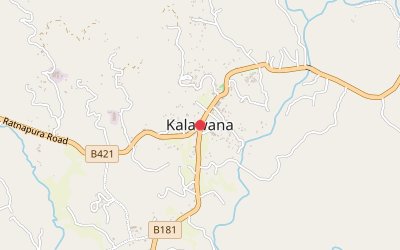 Kalawana map
