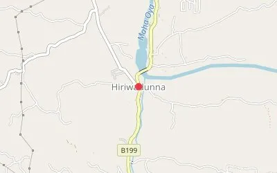 Hiriwadunna map