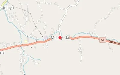 Molagoda map