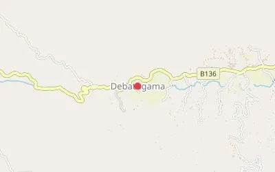 Debathgama map