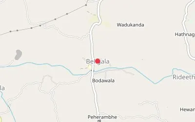 Beligala map