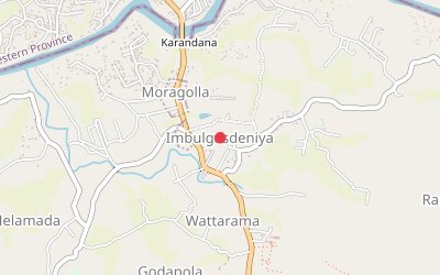 Imbulgasdeniya map