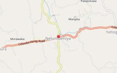 Nelundeniya map