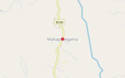 Mahapallegama map