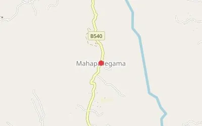 Mahapallegama map
