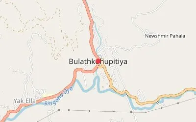 Bulathkohupitiya map