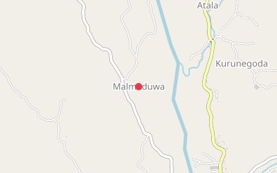 Malmaduwa map