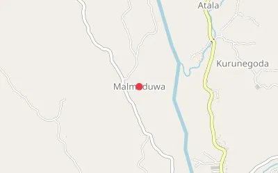 Malmaduwa map