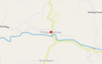 Pitagaldeniya map