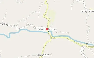 Pitagaldeniya map