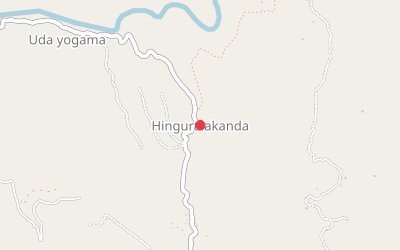 Hinguralakanda map