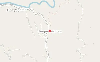 Hinguralakanda map