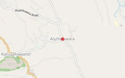 Aluthnuwara map