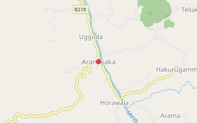 Aranayaka map