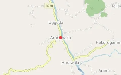 Aranayaka map