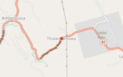 Tholangamuwa map