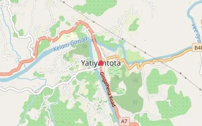 Yatiyantota map
