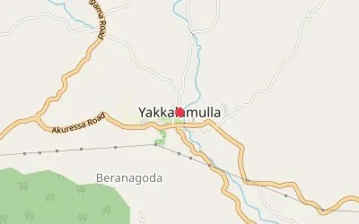 Yakkalamulla map