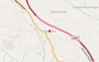 Poddala map