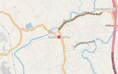 Baddegama map