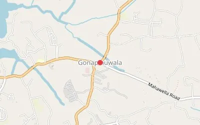 Gonapinuwala map