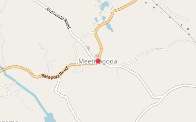 Meetiyagoda map
