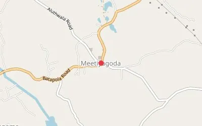 Meetiyagoda map