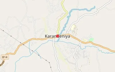 Karandeniya map