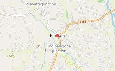 Pitigala map