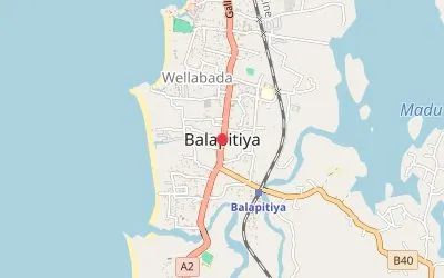 Balapitiya map