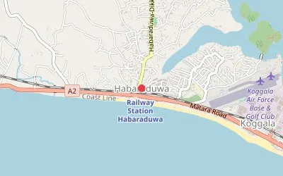 Habaraduwa map