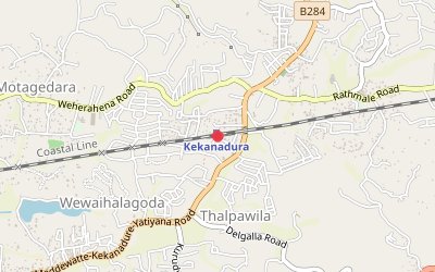 Kekanadura map