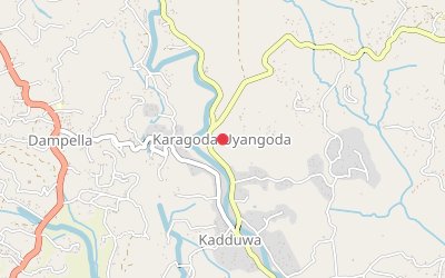 Karagoda Uyangoda map