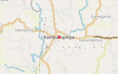 Kamburupitiya map