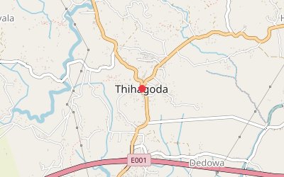 Thihagoda map