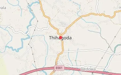 Thihagoda map