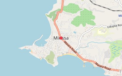Mirissa map